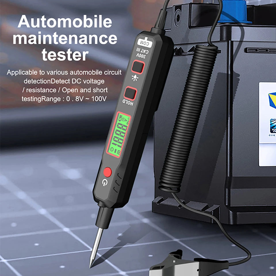 Caneta Detector de Tensão do carro HT86A, Manutenção Circuito, Fusível do carro teste de sonda de diagnóstico