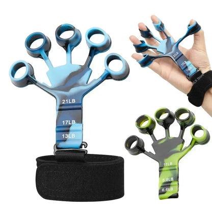 Treinamento Gripper, Expansor De Mão, 6 Resistências