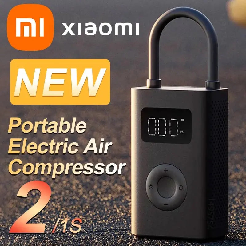 Mini Compressor De Ar Elétrico Portátil  Xiaomi Mijia